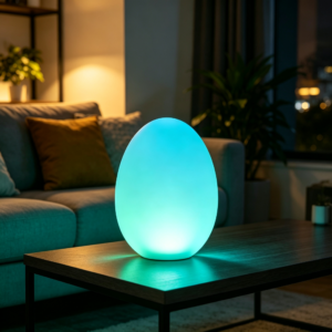 10" RGB Egg Lamp, USB Powered Remote Control Waterproof Mood Light