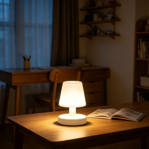 Rechargeable Outdoor Patio Table lamp, Remote Control for RGB Light